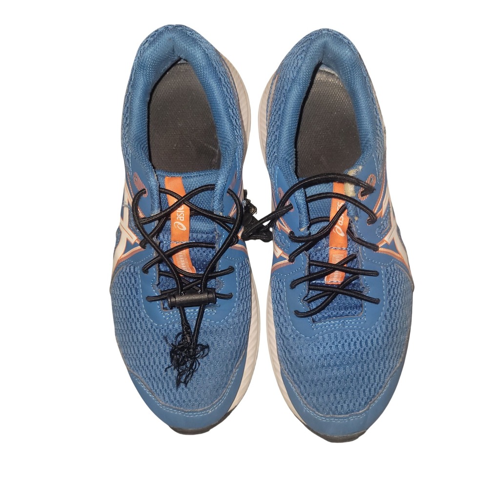 AASICS Contend 7‎ Blue Orange Athletic Running Shoes Men's Size 7 US 25.25 CM